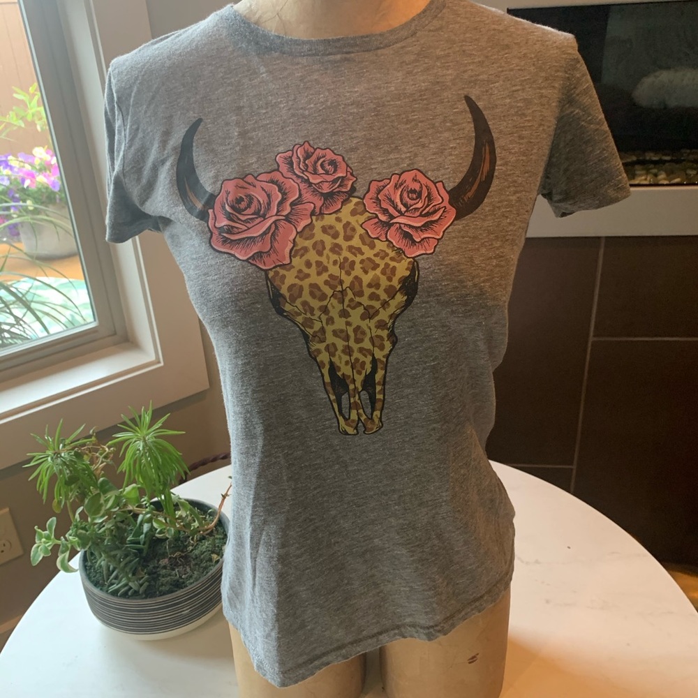 Leopard Boho Tee
